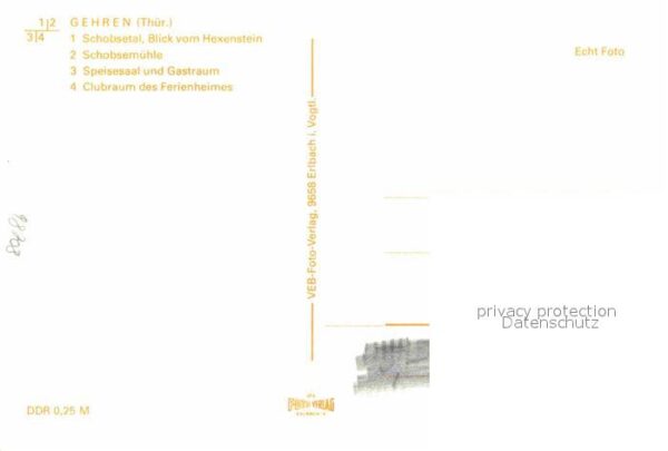 Gehren Thueringen Schobsetal Hexenstein Schobsemühle Spei – Bild 2