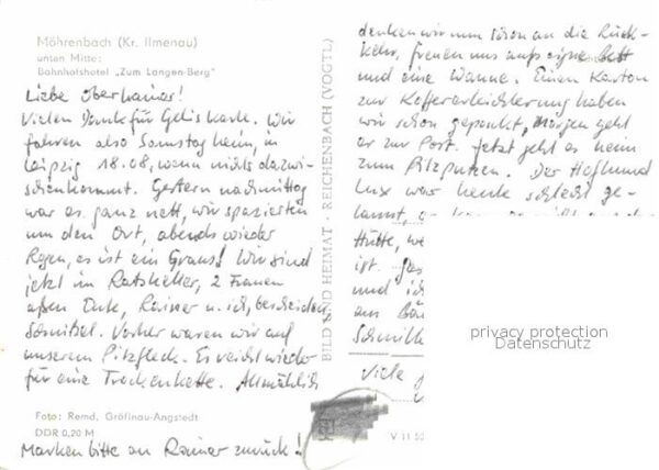 Moehrenbach Gesamtansicht Bahnhofshotel Zum Langen – Bild 2