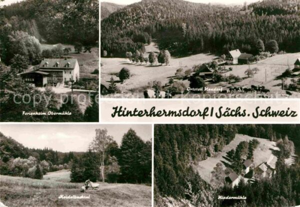 Hinterhermsdorf Ferienheim Obermühle OT Neudorf Heidelb