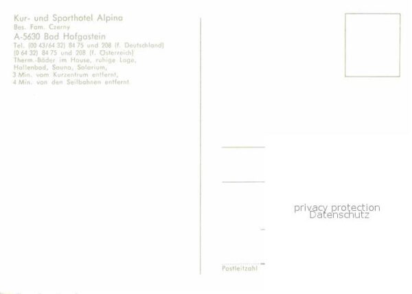 Bad Hofgastein Kur und Sporthotel Alpina – Bild 2