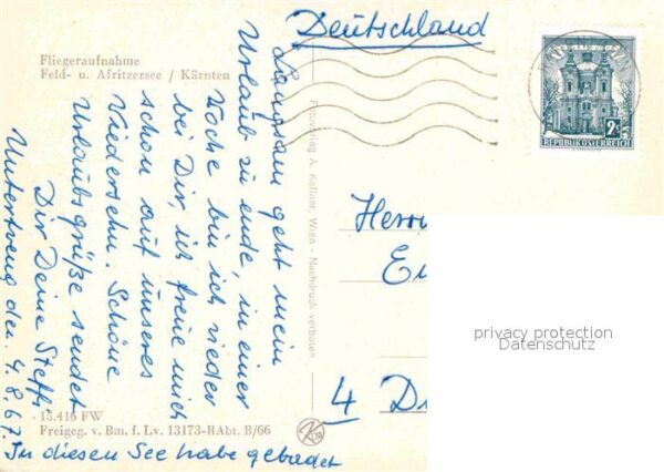 Afritz See und Feldsee Fliegeraufnahme – Bild 2