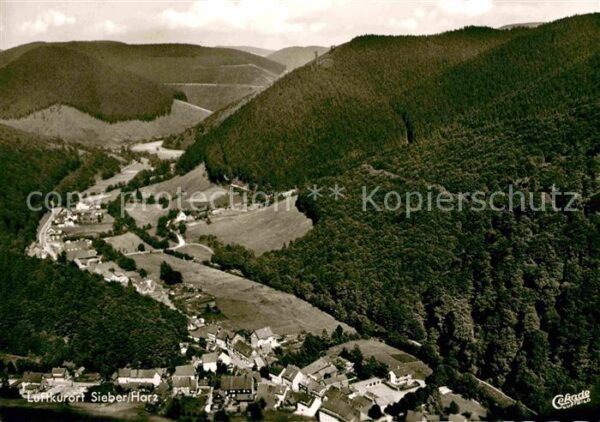 Sieber Luftkurort Fliegeraufnahme