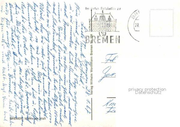 Bremen Mühle am Wall Windmühle Nachtaufnahme – Bild 2