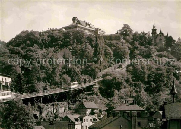 Weisser Hirsch HOG Luisenhof mit Bergbahn