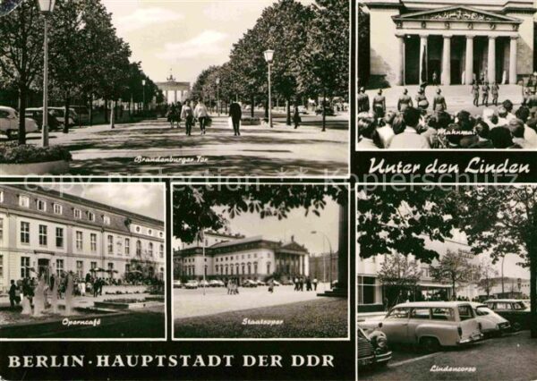 Berlin Brandenburger Tor Mahnmal Lindencorso S