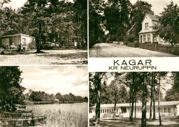 Kagar Uferpartie Zechliner See Bungalows Feri