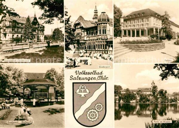 Bad Salzungen Kindersolbad Charlottenhall Gradierwerk
