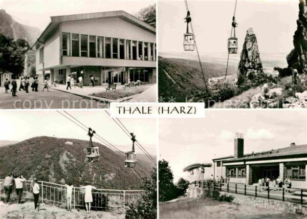 Thale Harz Personenschwebebahn Berggaststätte