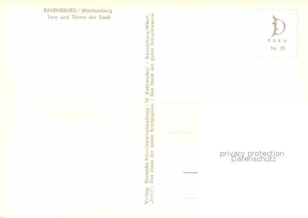Ravensburg Wuerttemberg Tore und Türme der Stadt – Bild 2