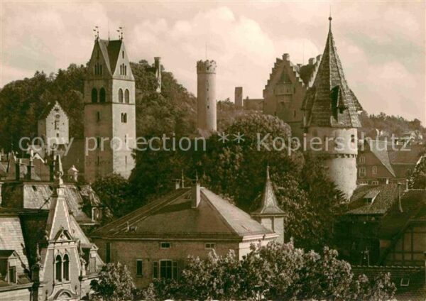 Ravensburg Wuerttemberg Tore und Türme der Stadt