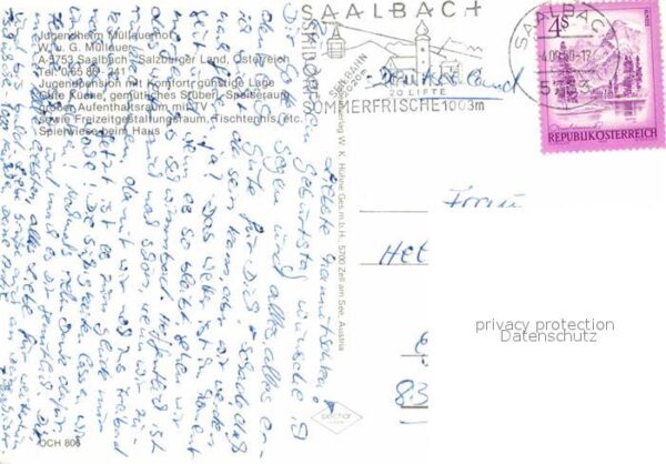 Saalbach-Hinterglemm Jugendheim Müllauerhof Höhenluftkurort – Bild 2