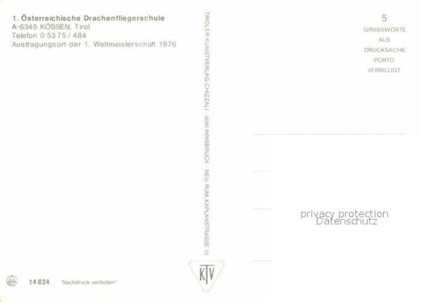 Koessen Tirol Gesamtansicht mit Alpenpanorama Drachen – Bild 2