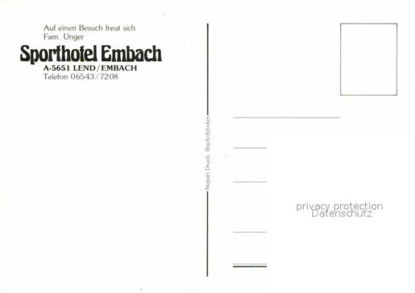 Lend Sporthotel Embach Restaurant Hallenbad – Bild 2
