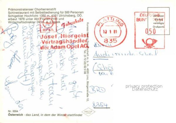 Ulrichsberg Oberoesterreich Skigebiet Hochficht Böhmerwald Bergrest – Bild 2