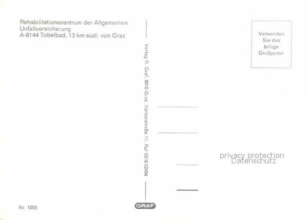 Tobelbad Rehazentrum der Allgemeinen Unfallversi – Bild 2
