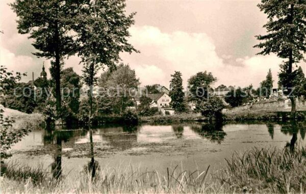 Hermsdorf Thueringen Partie am Dorfteich