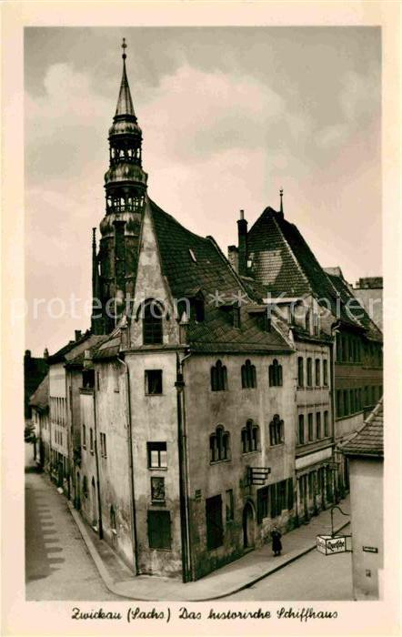 Zwickau Sachsen Historisches Schiffhaus