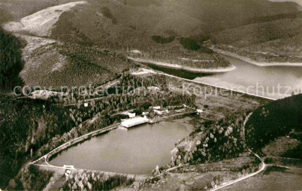 Osterode Harz Sösetalsperre Stausee Fliegeraufnahme