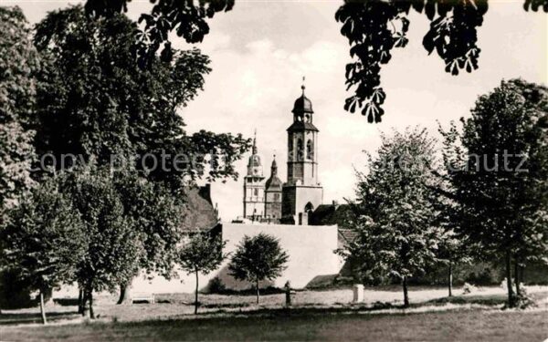 Bad Langensalza Blick auf die drei Türme
