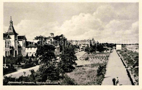 Zinnowitz Ostseebad Strandpromenade