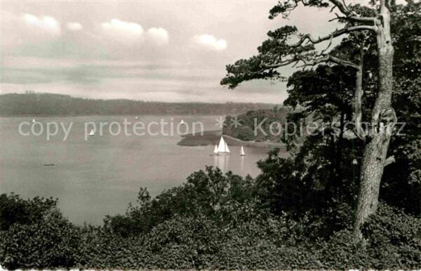 Wannsee Panorama Blick auf die Pfaueninsel