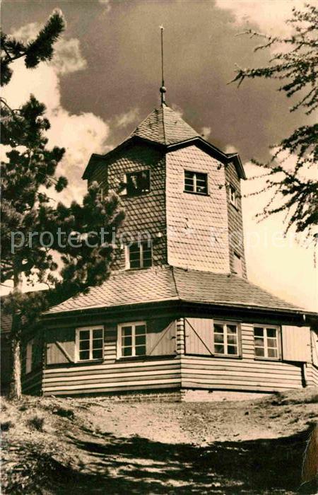 Schwarzmuehle Aussichtsturm Gaststätte Meuselbacher K