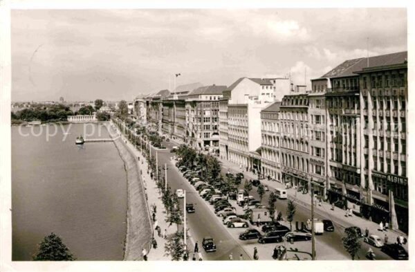 Hamburg Baltindamm Binnenalster