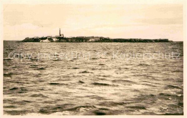 Insel Oie Ansicht von der Ostsee aus
