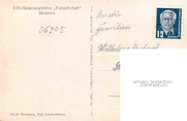 Reinharz Duebener Heide SVL Genesungsheim Freundschaft – Bild 2