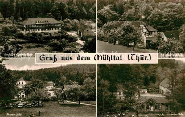 Muehltal Thueringen Amtsschreibersmühle Naupoldsmühle Frosc