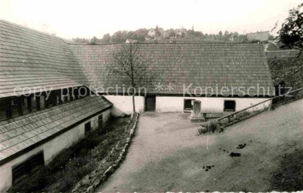 Altenberg Erzgebirge Bergbaumuseum Handabzug