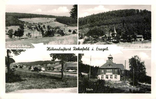 Rehefeld-Zaunhaus Ferienheim Aufbau Kurheim VP Schule Pan