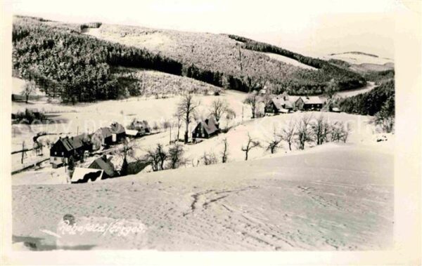 Rehefeld-Zaunhaus Winterpanorama