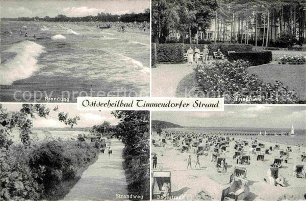 Timmendorfer Strand Brandung Trinkhalle Badestrand Strandwe