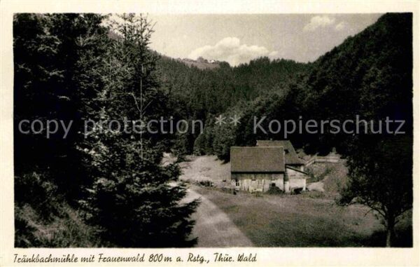Frauenwald Thueringen Tränkbachmühle