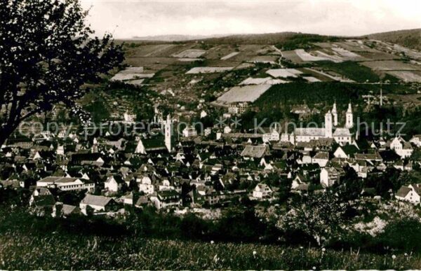 Bad Mergentheim Blick über die Stadt
