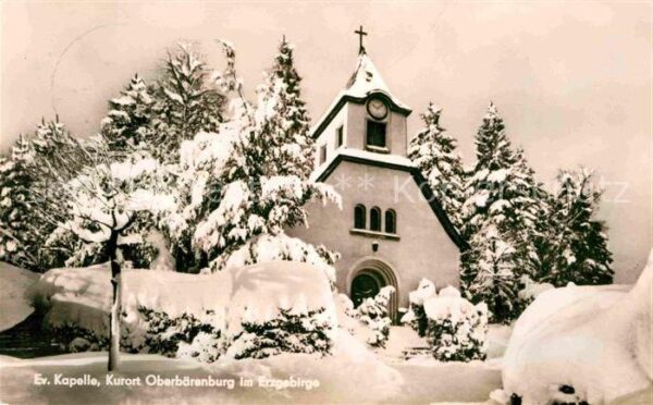 Oberbaerenburg Baerenburg Evangelische Kapelle Kurort Erzgebirge