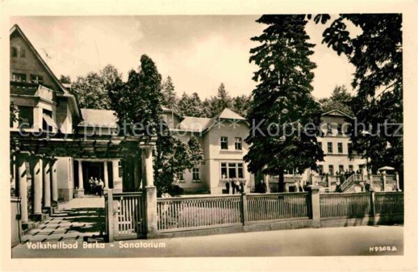 Bad Berka Sanatorium Volksheilbad