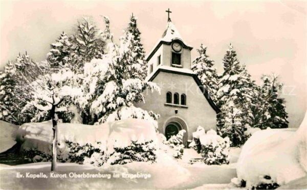 Oberbaerenburg Baerenburg Evangelische Kapelle Kurort Erzgebirge