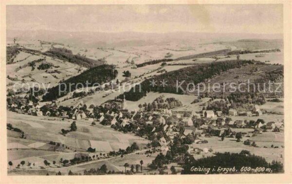 Geising Erzgebirge Panorama
