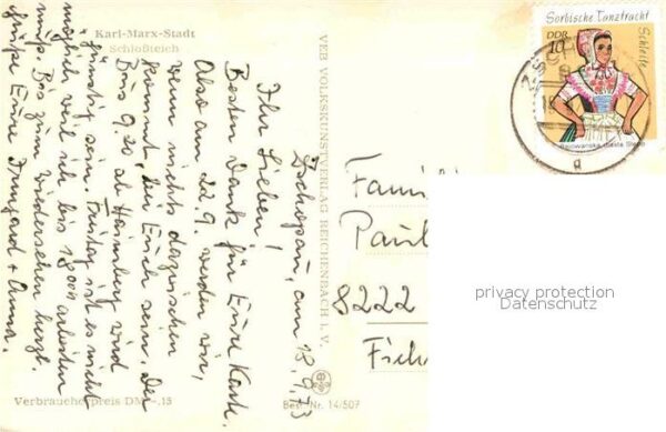 Karl-Marx-Stadt Schlossteich – Bild 2
