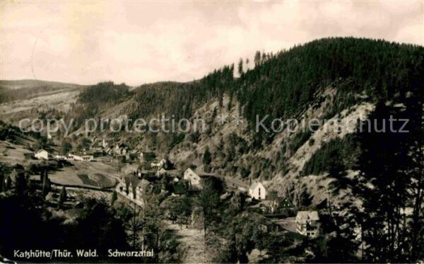 Katzhuette Panorama Schwarzatal