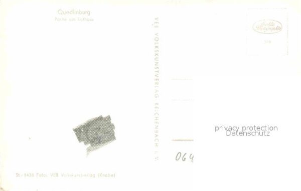 Quedlinburg Partie am Rathaus – Bild 2