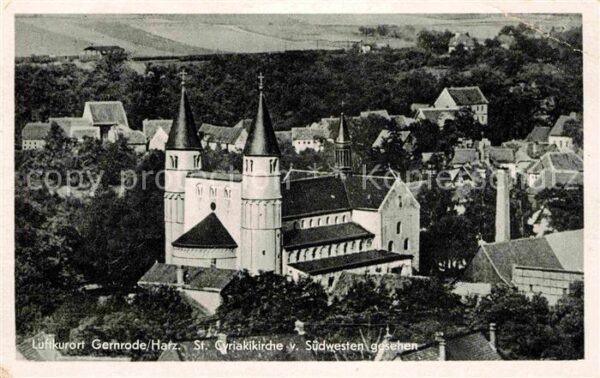 Gernrode Harz St Cyriakikirche Luftkurort