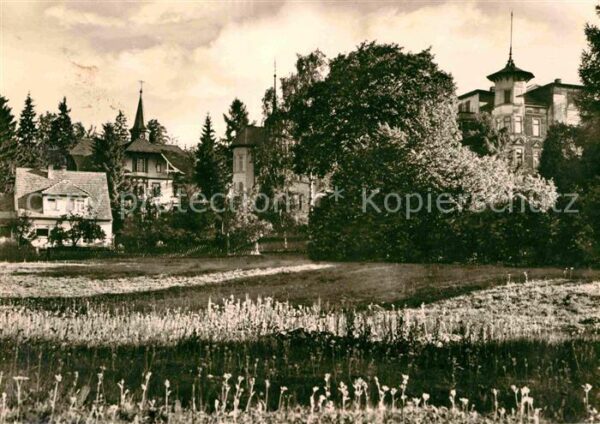 Georgenthal Gotha Villen im Schwimmbachtal mit Blindenhei