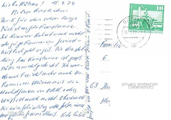 Greiz Thueringen Schloss Stadtbild mit Kirche Parksee So – Bild 2
