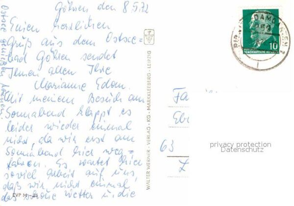 Goehren Ruegen Möwen Strand Reetdachhaus – Bild 2