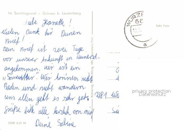Gruenau Leutenberg Sormitzgrund – Bild 2