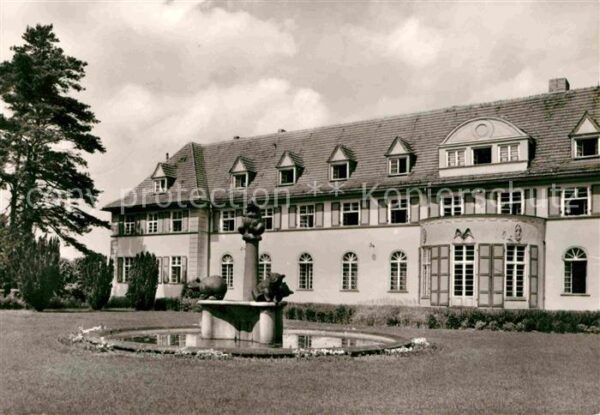 Graal-Mueritz Ostseebad Sanatorium Richard Assmann Brunnen
