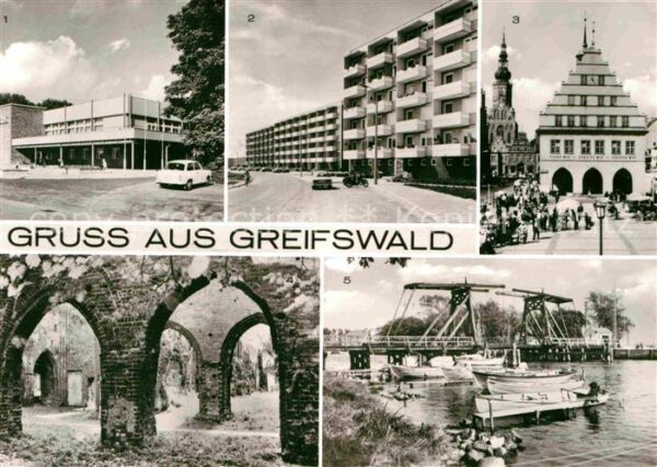Greifswald HO Gaststätte Boddenhus Dubnaring Ratha